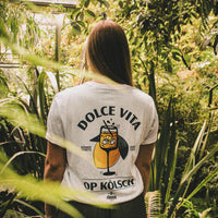 T-Shirt "Dolce Vita op Kölsch" - Herren Premium Organic Shirt Shirtee