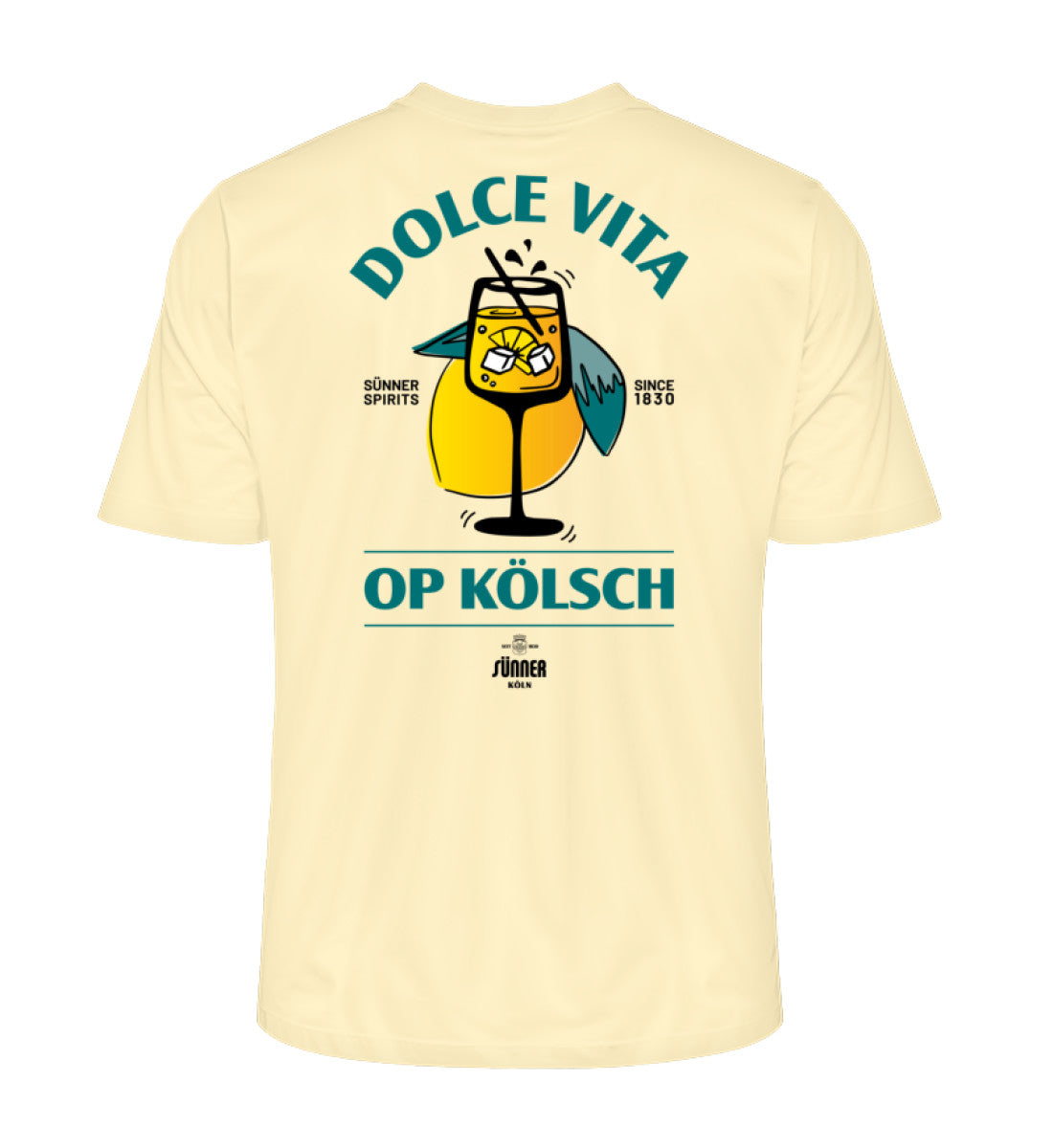 T-Shirt "Dolce Vita op Kölsch" Shirtee