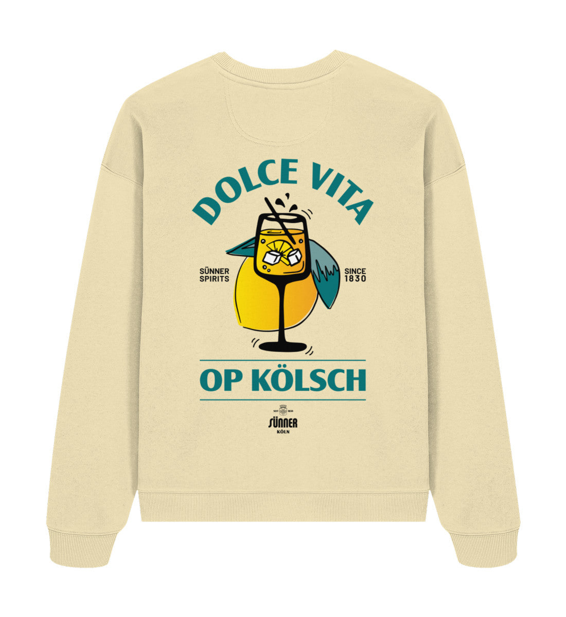 Sweater "Dolce Vita op Kölsch"  - Radder Oversize 2.0 Sweatshirt ST/ST Shirtee