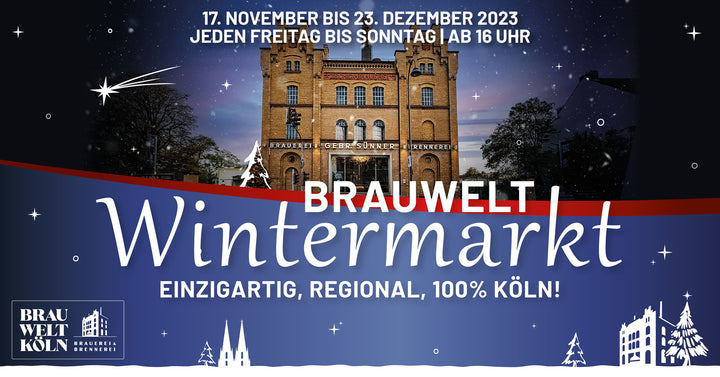 Wintermarkt in der BRAUWELT Köln 2023 🎄 Brauwelt Köln