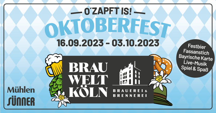 Oktoberfest in der BRAUWELT KÖLN 2023 Brauwelt Köln