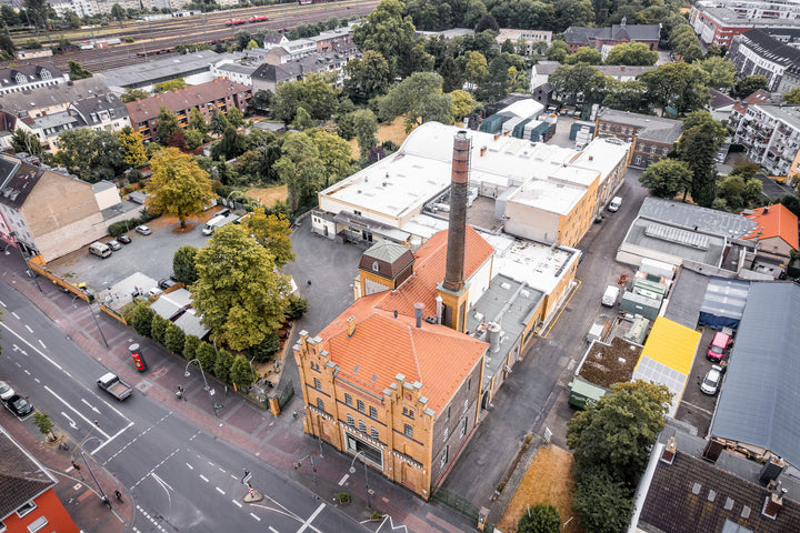 Luftaufnahme der BRAUWELT Köln