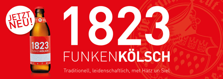 Banner für das 1823 Funken Kölsch