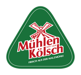 Mühlen Kölsch Logo in grün, dreieckig