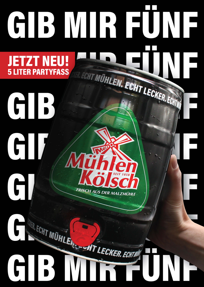 Mühlen Kölsch Partyfass Mühlen