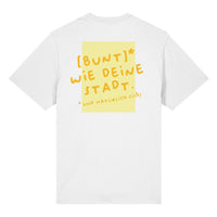 Kölsches Wasser T-Shirt - "Bunt wie deine Stadt"-  Zitrone  - Sparker Heavy Shirt ST/ST 2.0 Shirtee
