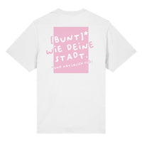 Kölsches Wasser T-Shirt - "Bunt wie deine Stadt"- [pink]  - Sparker Heavy Shirt ST/ST 2.0 Shirtee