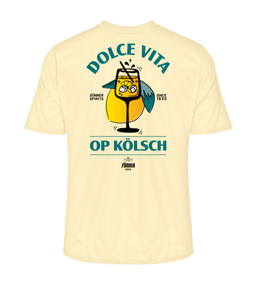 T-Shirt "Dolce Vita op Kölsch" Shirtee